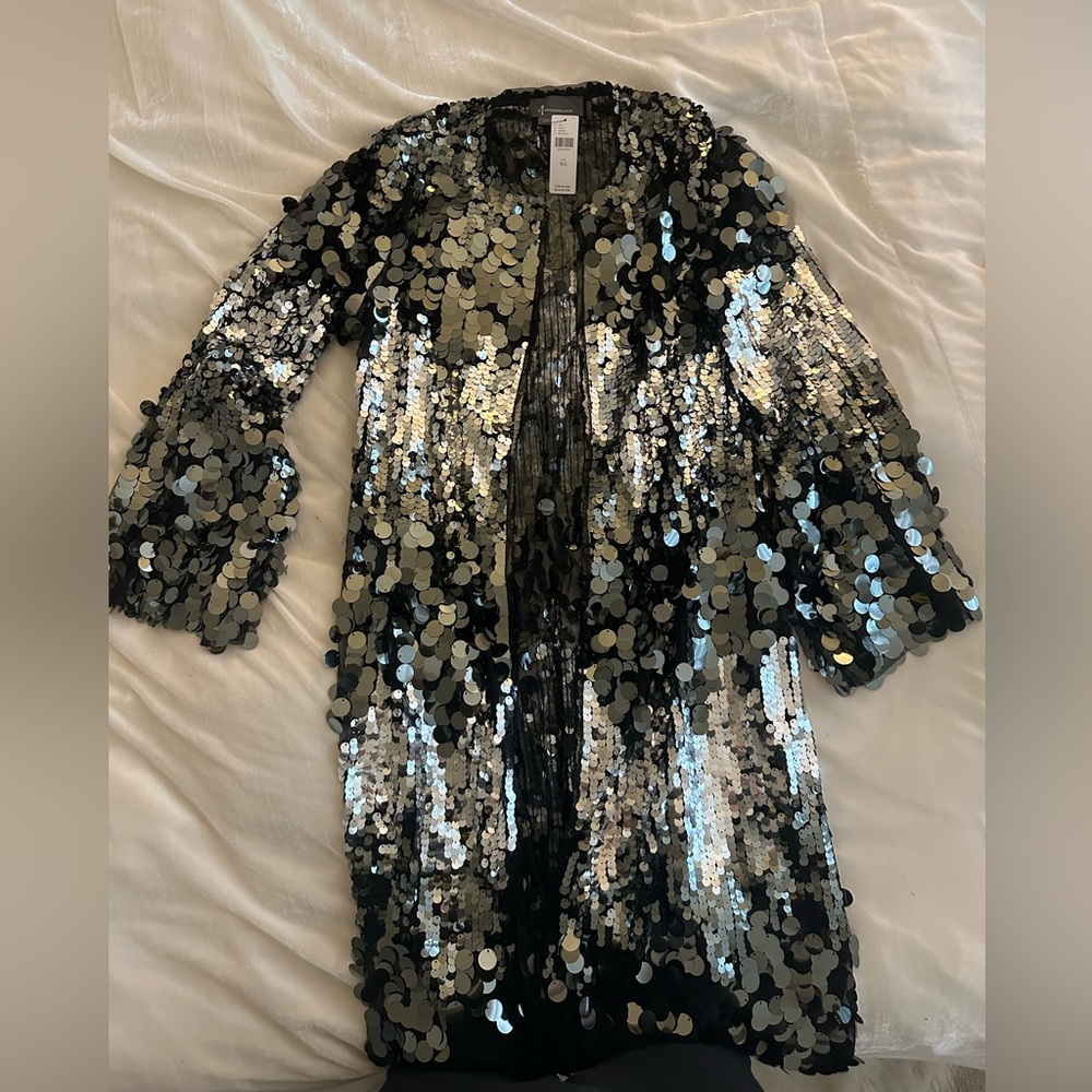 Anthropologie Sequin Jacket - perfect for NYE!